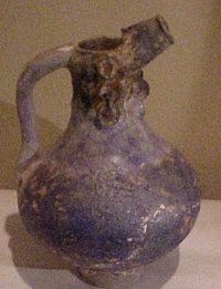 Rayy lajvardina pitcher 12-13 centuries AD - courtesy Milwaukee Public Museum